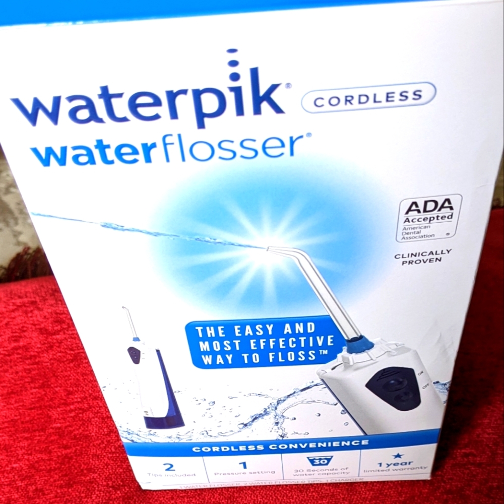 WATERPIK CORDLESS WATER FLOSSER, BATTERY OPERATED & PORTABLE FOR TRAVEL … - Picture 2 of 5
